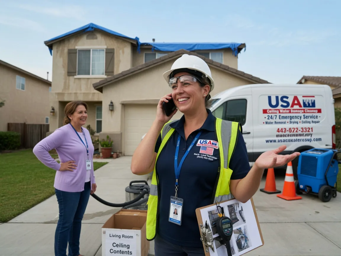 Ceiling Water Damage Restoration Manteca, CA FAQs